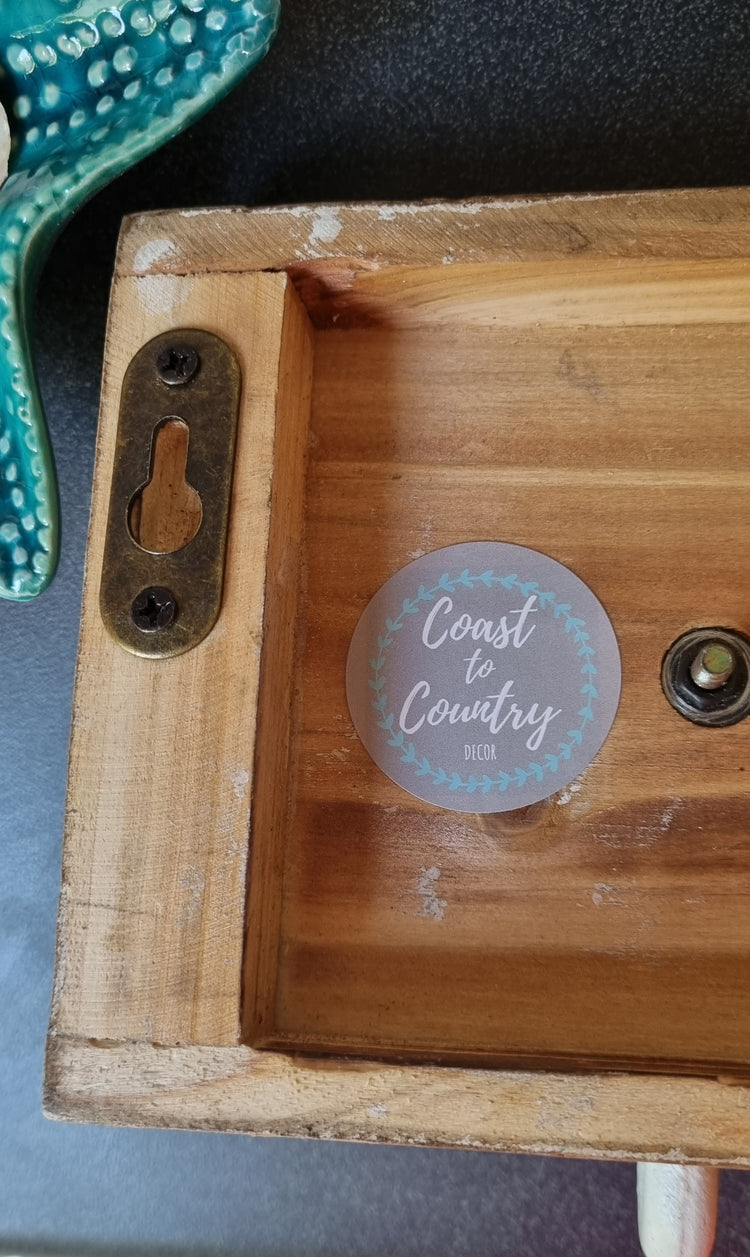 Sea Turtle 3 Hook Wall Hanger