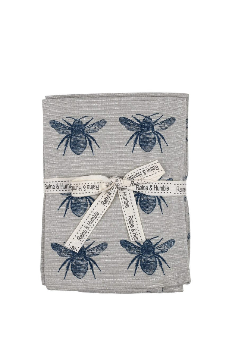 Abbey Bee napkins cotton s/4 Raine and Humble honey bee table kitchen
