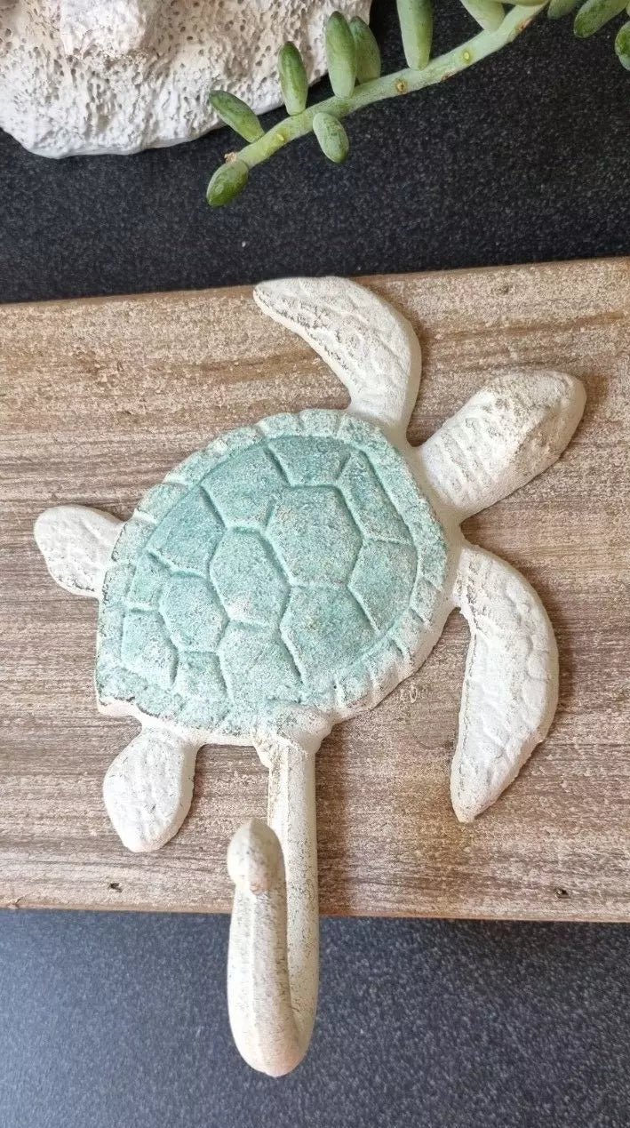 Sea Turtle 3 Hook Wall Hanger