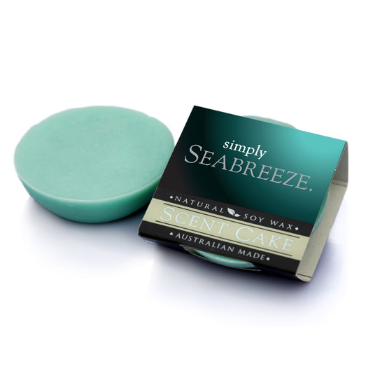 Soy Wax Melts Scent Cakes 4 pack - Seabreeze, Lemongrass, Rose