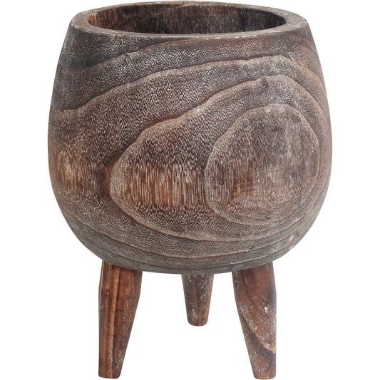Wooden Planter Lg handcrafted on legs