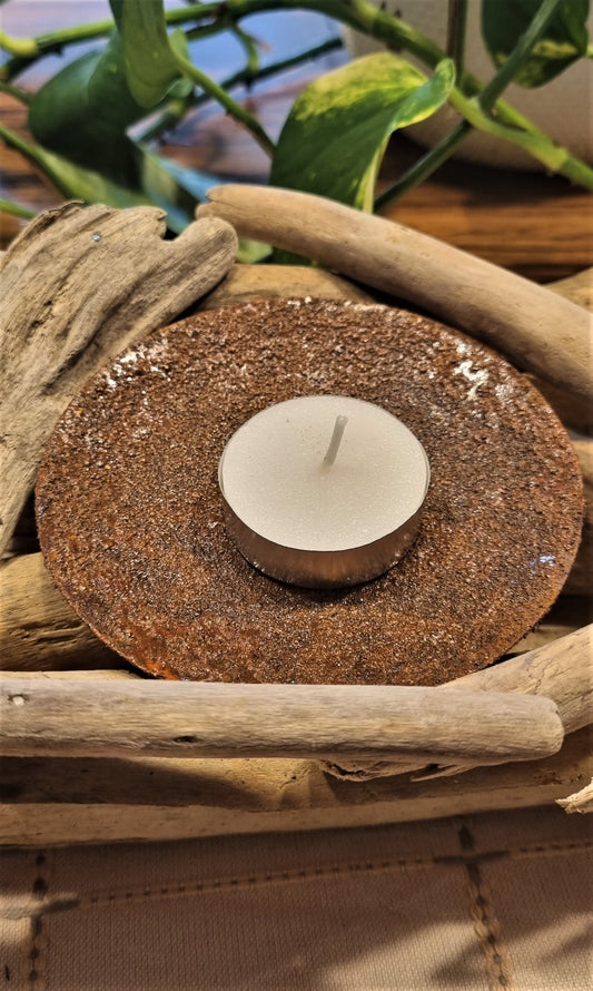Coastal Driftwood Candle Holder