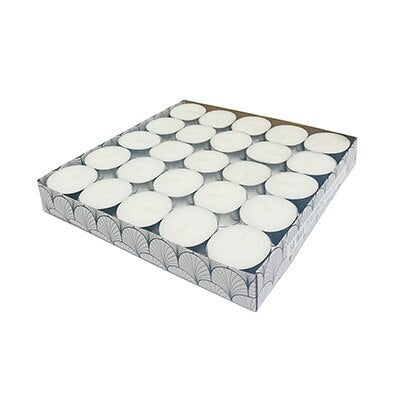 Tealight candles bulk 50/100 pack - 9hr burn time