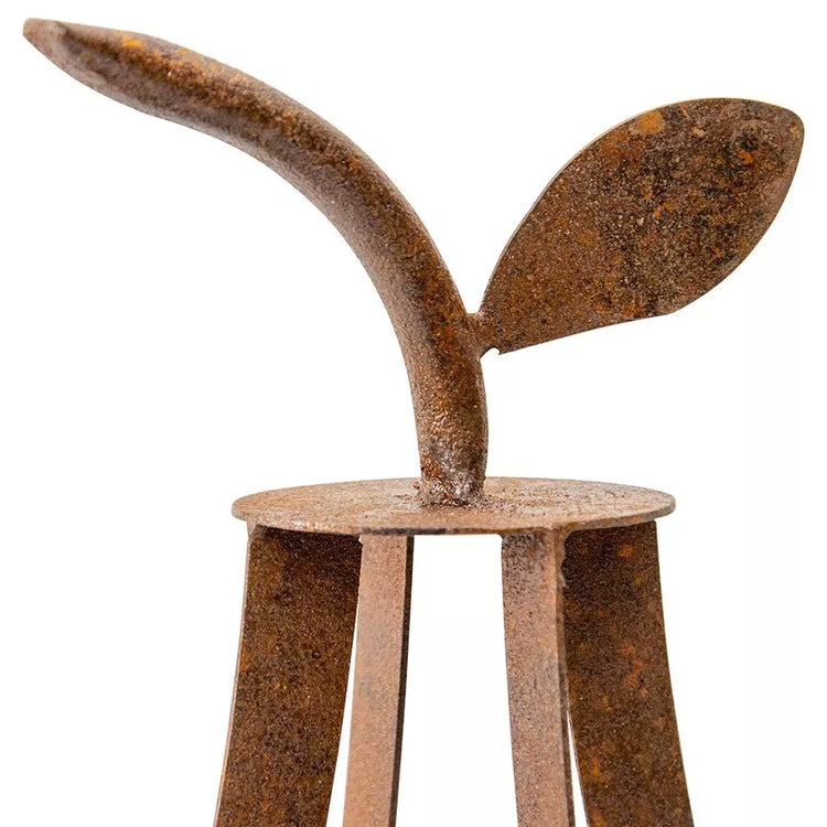 Coast to Country Decor Rusty Apple Pear Garden Art Ornament Sculptures 30/45cm