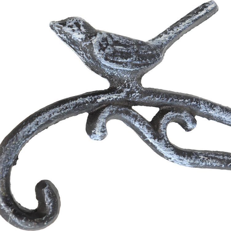 French Iron Fleur Wall Bracket Hook